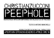Christian Zucconi – Peep-hole